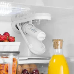 GE Réfrigérateur 27 pi3 36 po Acier inoxydable Congélateur en bas, Portes françaises - GNE27JYMFS