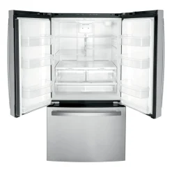 GE Réfrigérateur 21,9 pi3 36 po Acier inoxydable Portes françaises - GWE22JYMFS