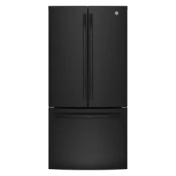 GE Réfrigérateur 18,6 pi3 33 po Noir Congélateur en bas - GWE19JGLBB