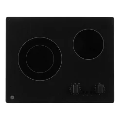 GE Table de cuisson Vitrocéramique Noir 21" Électrique Noir - JP3021DPBB