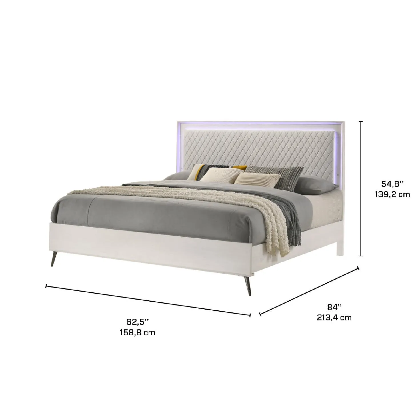 Grand lit (60")