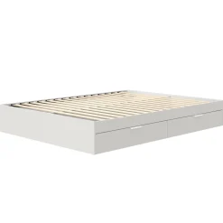 Grand lit avec rangement 2 tiroirs (60