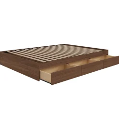 Grand lit avec rangement 3 tiroirs (60