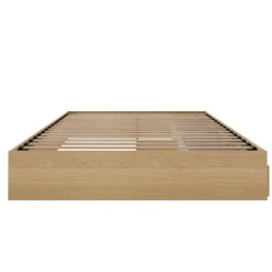 Grand lit avec rangement 3 tiroirs (60