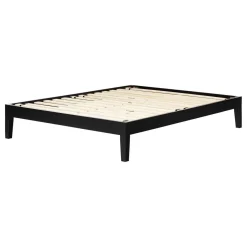 Grand lit en bois massif (60
