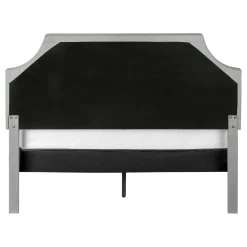 Grand lit en tissu avec tête de lit (60