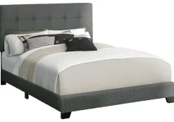 Grand lit en tissu avec tête de lit (60