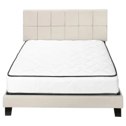 Grand lit en tissu avec tête de lit (60