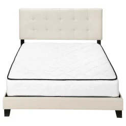 Grand lit en tissu avec tête de lit (60