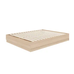 Grand lit plateforme (60