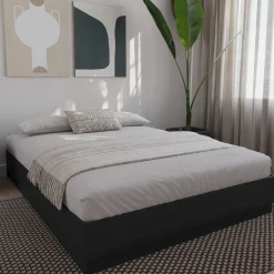 Grand lit plateforme (60