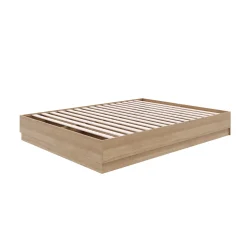 Grand lit plateforme (60