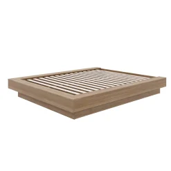 Grand lit plateforme (60