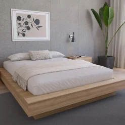 Grand lit plateforme (60