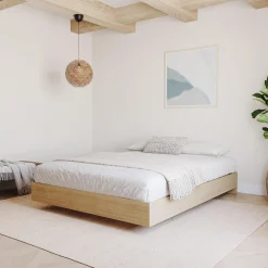 Grand lit plateforme (60
