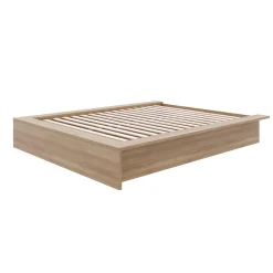 Grand lit plateforme (60