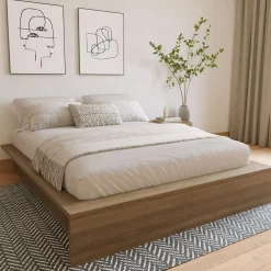 Grand lit plateforme (60