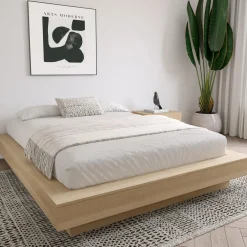Grand lit plateforme (60