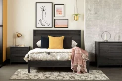 Grand lit plateforme (60
