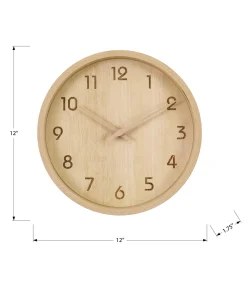 Horloge murale 12