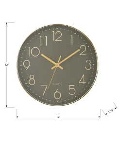 Horloge murale 12