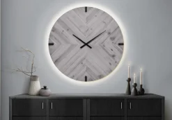 Horloge murale avec lumière del 30