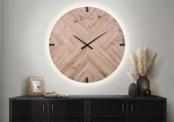 Horloge murale avec lumière del 30