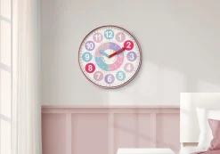 Horloge murale pour enfants 18
