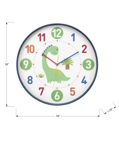 Horloge murale pour enfants 18