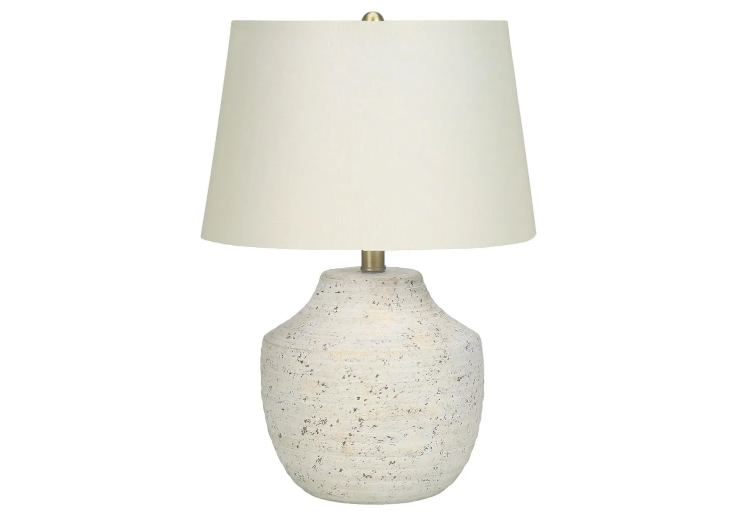 Lampe de table 20"H en béton