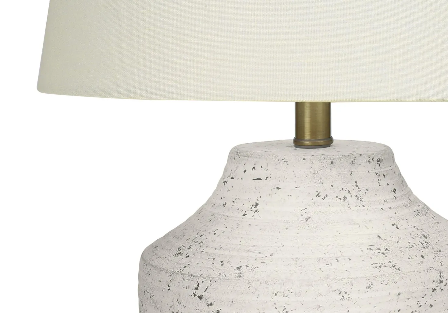 Lampe de table 20"H en béton