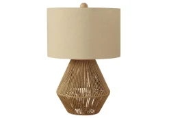 Lampe de table 22"H en corde