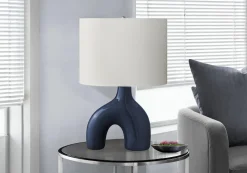 Lampe de table 25"H en céramique
