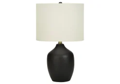 Lampe de table 22"H en céramique