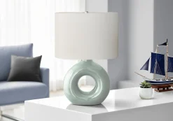 Lampe de table 24"H en céramique