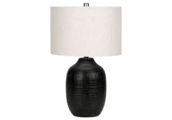 Lampe de table 26"H en céramique