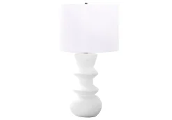 Lampe de table 26"H en céramique