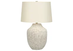 Lampe de table 26"H en céramique