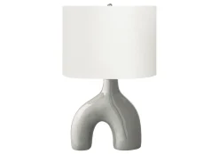 Lampe de table 25"H en céramique