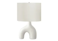 Lampe de table 25"H en céramique