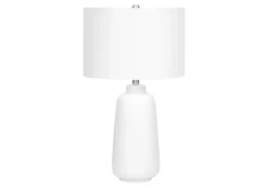Lampe de table 26"H en céramique
