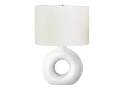 Lampe de table 24"H en céramique