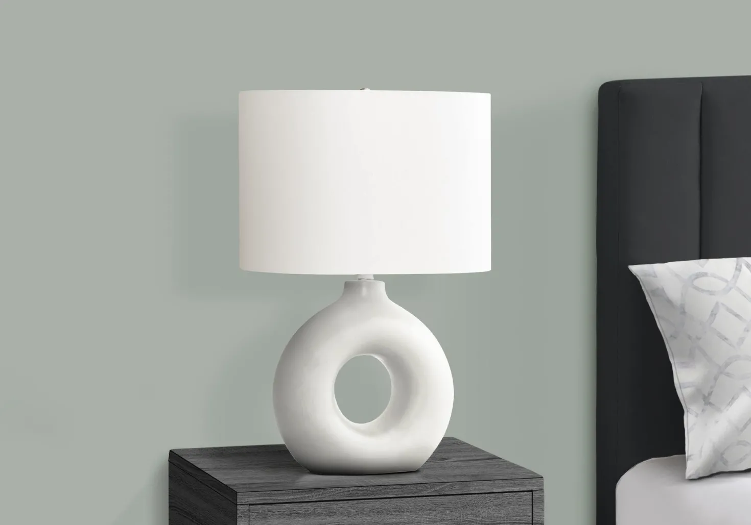 Lampe de table 24"H en céramique