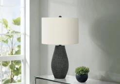 Lampe de table 24"H en résine