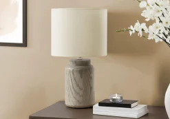 Lampe de table 17"H en résine