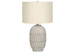 Lampe de table 24"H en résine