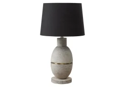 Lampe de table 25"H en résine
