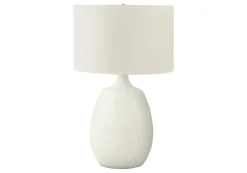 Lampe de table 26"H en résine