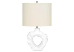 Lampe de table 25"H en résine