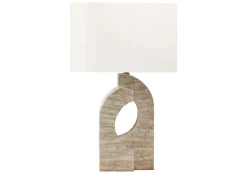 Lampe de table 28"H en résine
